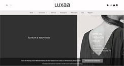 Desktop Screenshot of luxaa.de